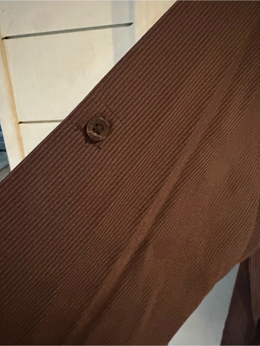 The North Face Men's Brown Button-Front Shirt
